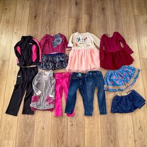 GIRLS CUTE COMFY AND PREPPY FALL BACK TO SCHOOL BUNDLE SIZE 3T